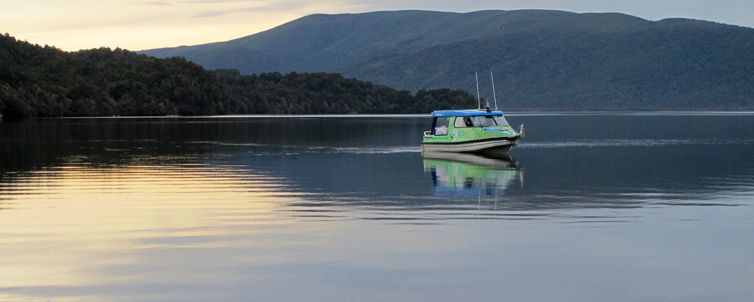 Aihe Eco Charters & Water Taxi in South West Arm, {aterson Inlet, Stewart Island