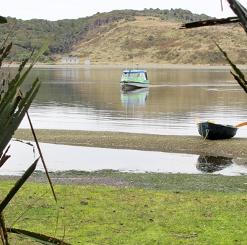 Aihe Eco Charters & Water Taxi at North Big Glory Hunter's Hut